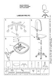 Draughter Labour Pro Deluxe Assembly Instructions