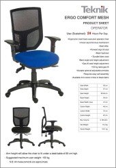 Teknik Office - Ergo Comfort Mesh
