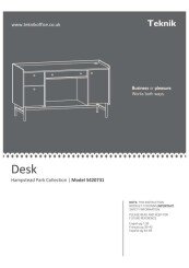 Hampstead Park Desk Instructions