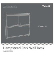Hampstead Park Wall Desk Instructions