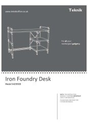 Iron Foundry Desk Instructions