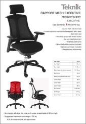 Teknik rapport mesh discount executive chair