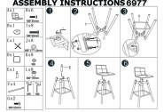 Spin Barstool Light Wood Instructions