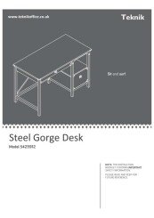 Steel Gorge Desk Instructions