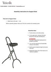 Support Stool Assembly Instructions