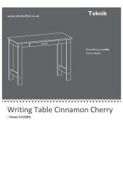 Writing Table Cinnamon Cherry Instructions