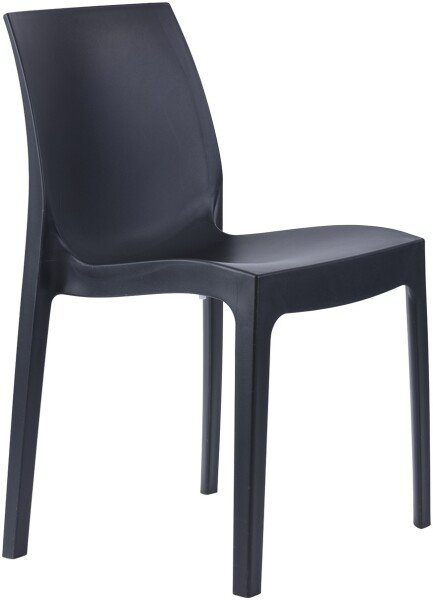 Tabilo Strata Polypropylene Chair - Anthracite