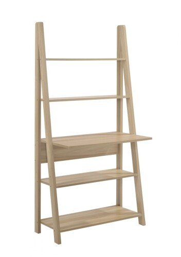 Riva Tall Ladder Desk - Oak