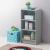 Essentials Small Narrow Bookcase - Light Grey