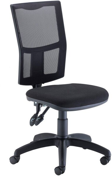 TC Calypso II Mesh Chair Without Arms - Black