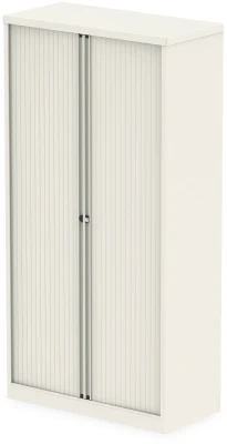 Dynamic Qube 2000mm Side Tambour Cupboard - No Shelves