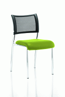 Dynamic Brunswick Bespoke Fabric Seat Chair With Chrome Frame